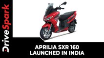 Aprilia SXR 160 Launched In India | Prices, Specs, Features, Bookings & All Other Details