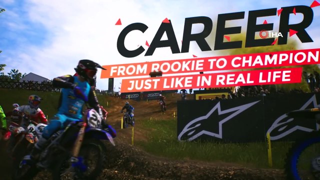 Motokros Şampiyonası’nın resmi oyununda Afyonkarahisar da var