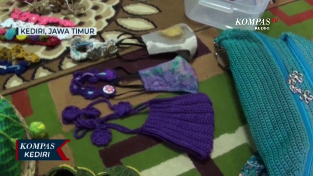 Manfaatkan Sisa Benang Menjadi Aksesoris Masker Bernilai Jual Tinggi