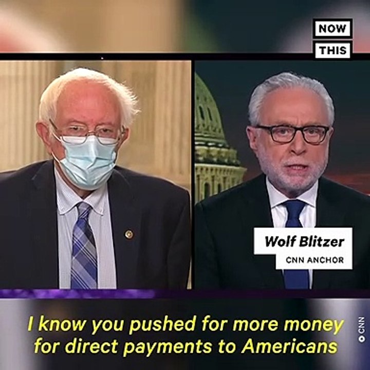 Bernie Sanders Reviews the New COVID19 Relief Bill NowThis video