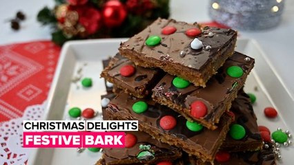 Christmas delights: Festive bark