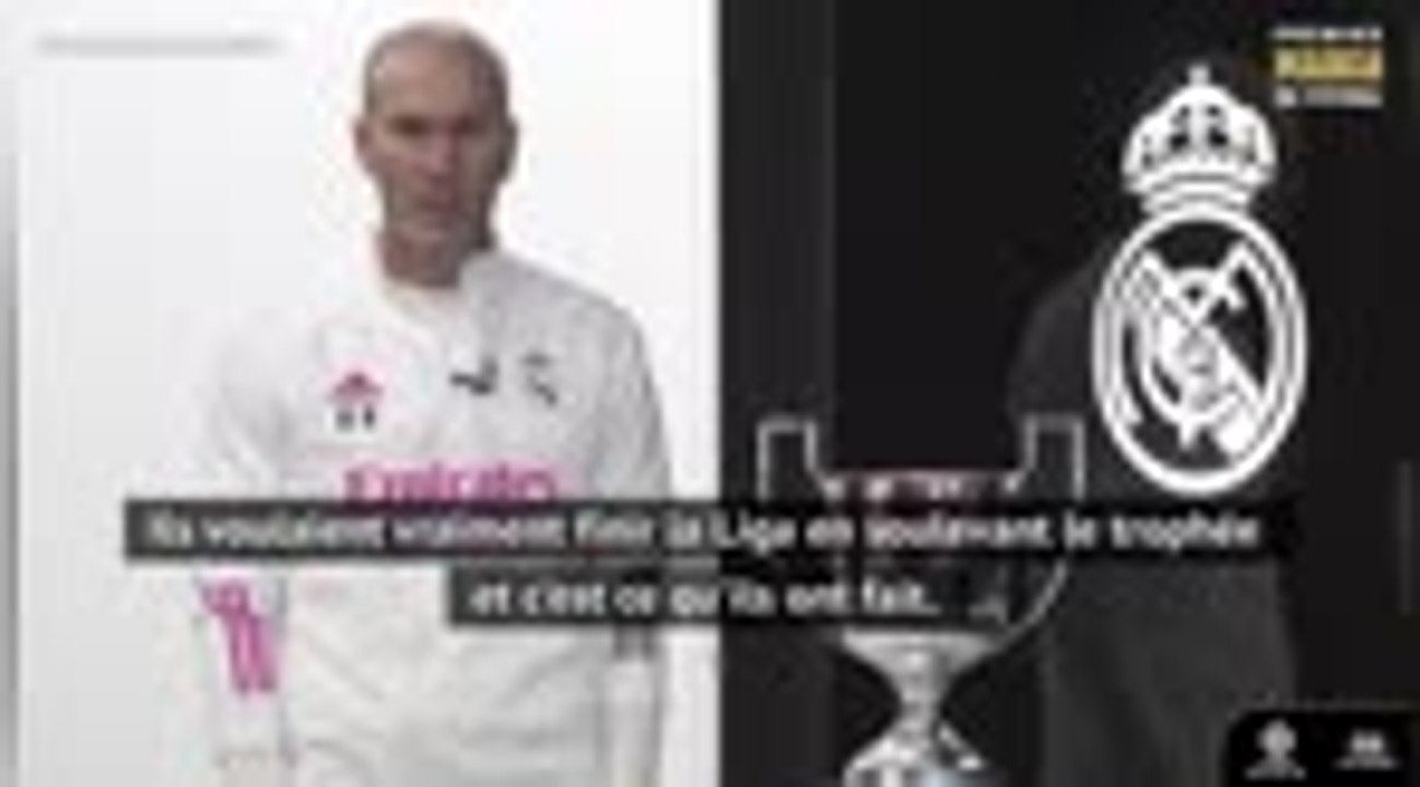 Real Madrid - Zidane : "Le prix de meilleur entraîneur ? Il appartient entièrement à mes joueurs"