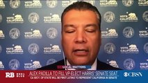 Alex Padilla to replace Kamala Harris in Senate, becoming California's first Latino senator