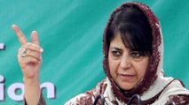 Mehbooba Mufti launches attack on Central government