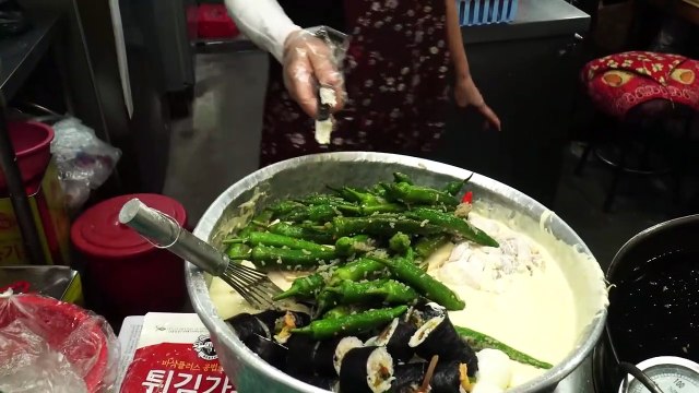 대구 방촌시장 떡볶이 방떡1500원 _ Popular snacks in the Korean market - korean street food