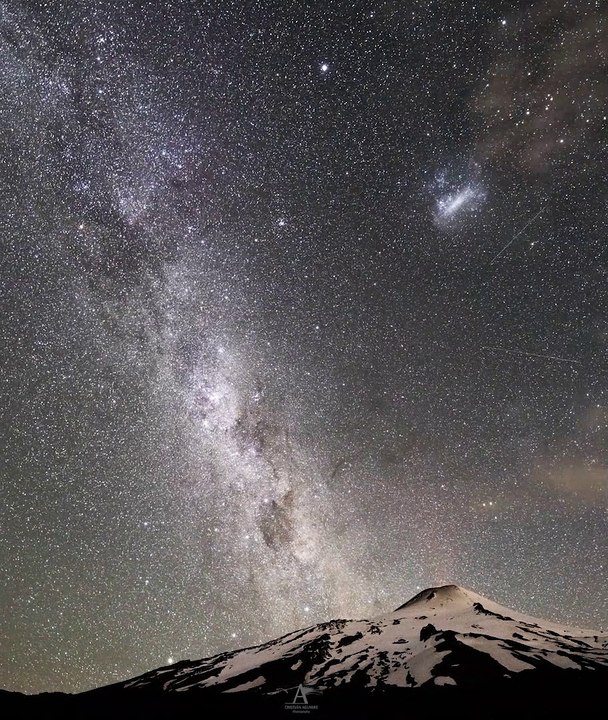 Timelapse nocturno de la lluvia de estrellas de las Gemínidas 2020
