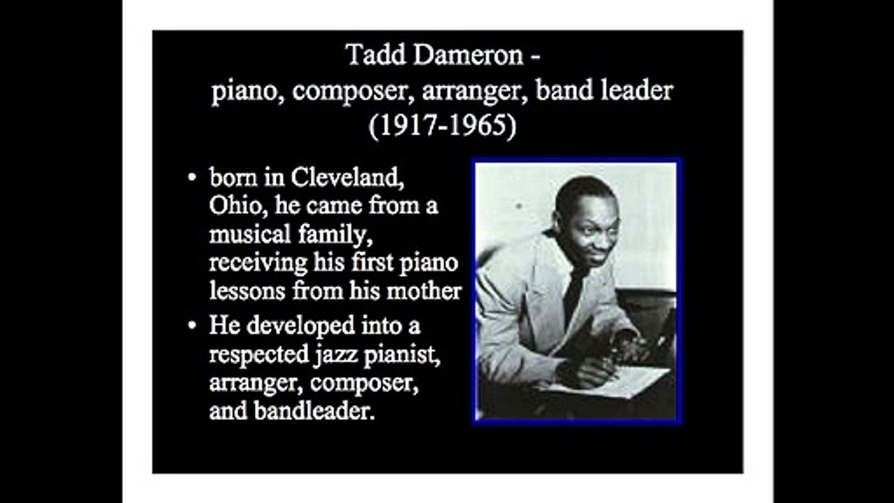 Jazz: Its Origins, Styles, and Influence Video Lecture - Bebop