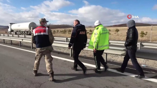 - Devrilen oksijen yüklü tanker, paniğe neden oldu