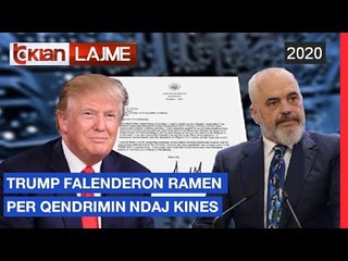 Trump falenderon Ramen per qendrimin ndaj Kines | Lajme - News