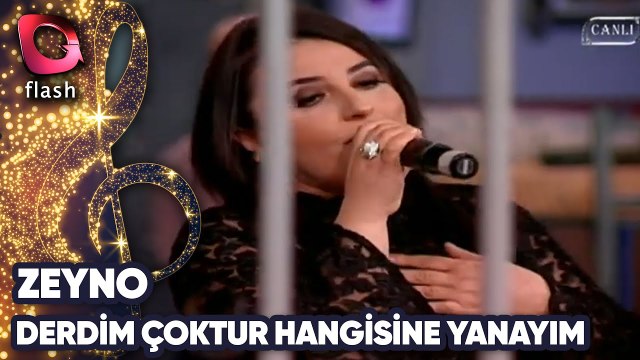 ZEYNO CANLI - DERDİM ÇOKTUR HANGİSİNE YANAYIM | Canlı Performans 28 01 2013