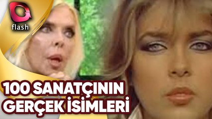 100 SANATÇININ - GERÇEK İSİMLERİ