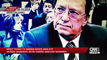 2020'den Kalanlar: Mesut Yılmaz hayata veda etti | Video