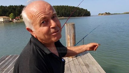 Peshkimi me grep/ Të apasionuarit shkojnë cdo fundjavë në Lagunën e Nartës