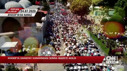 2020'den Kalanlar: Ayasofya'da namaz | Video