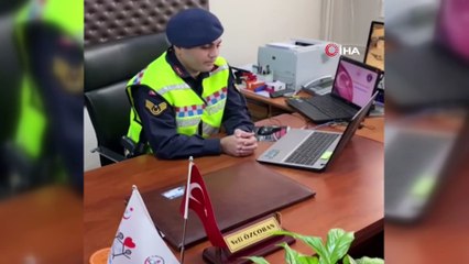 - İzmir'de jandarmadan öğrencilere 'uzaktan' trafik eğitimi