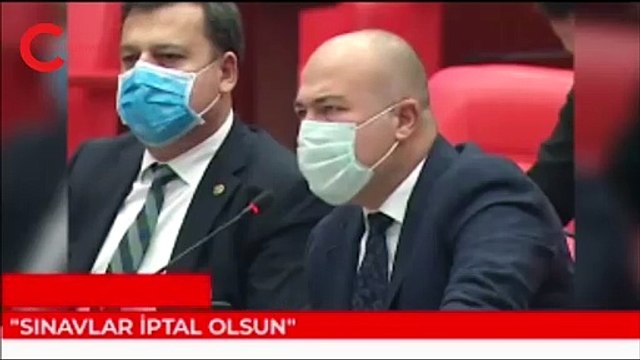 CHP'li Bakan'dan yüz yüze sınavlar iptal edilsin çağrısı