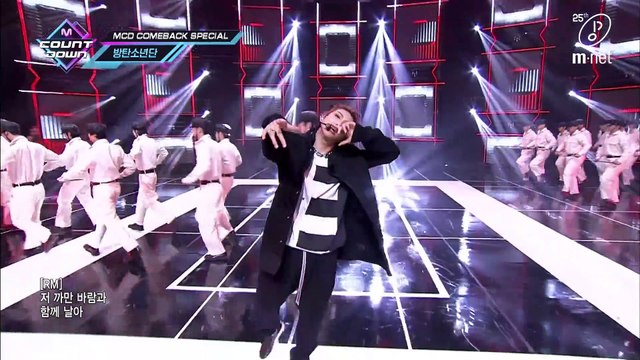 BTS interprète son tube On en live à la télévision