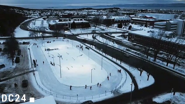 Les amateurs de sports d'hiver en profitent... avant la pluie