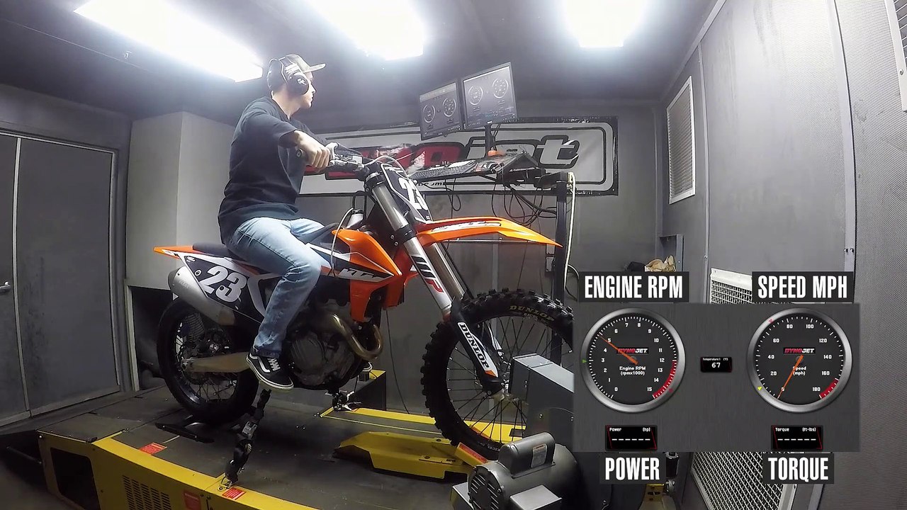 2021 KTM 250 SX-F Dyno Test