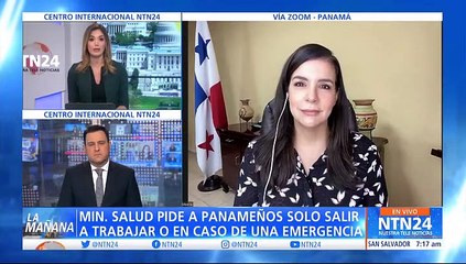 Ministro de salud de Panamá pide a los ciudadanos evitar las aglomeraciones y practicar el autoconfinamiento