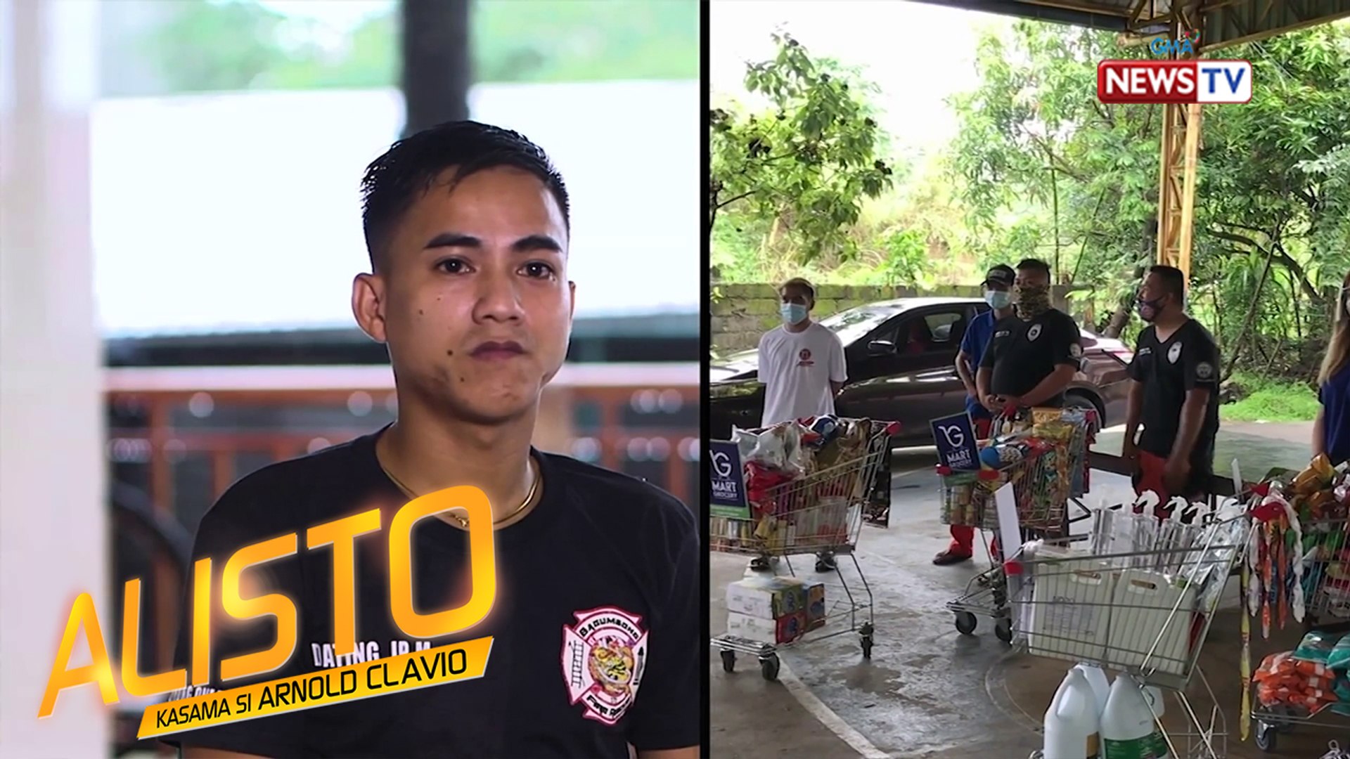 Alisto: NADISGRASYANG FIRE VOLUNTEER, SINORPRESA NG ‘ALISTO’!