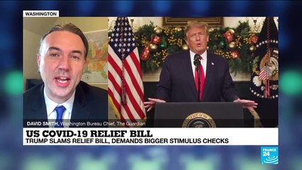 Why is Trump threatening the coronavirus aid bill?