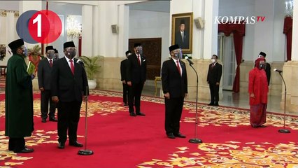 [TOP 3 NEWS] Jokowi Lantik 6 Menteri I Gisel Diperiksa Polda I Pemusnahan 201 Kg Sabu I