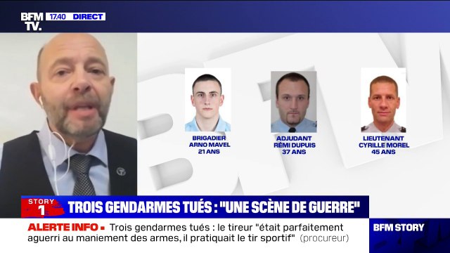 Trois gendarmes tués: pour Marc Rollang, capitaine de gendarmerie, contre l'embuscade, on ne peut pas faire grand-chose