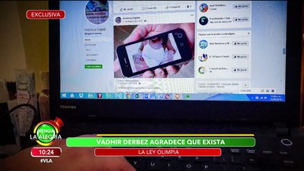 ¡EXCLUSIVA! Vadhir Derbez agradece que exista la Ley Olimpia para protegernos. | Venga La Alegría
