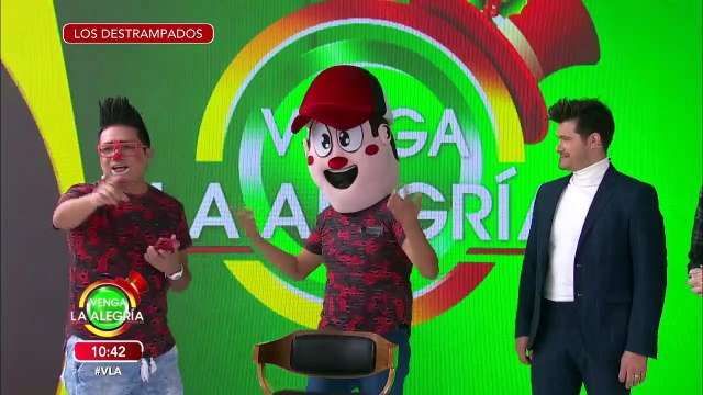 ¡Los Destrampados ya están en el programa para ponernos un divertido reto! | Venga La Alegría