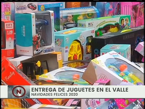 Navidades felices | Gobierno Nacional entrega más de 6 mil juguetes a niños y niñas de la parroquia El Valle