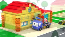 Fun Ball Pool - Tiny Trucks for Kids with Street Vehicles Bulldozer, Excavator & Crane