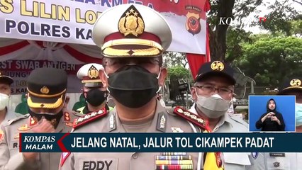 Pantauan Terkini Tol Cikampek Jelang Libur Natal