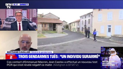 Gendarmes tués: pour le général Bertrand Cavallier, le profil du tueur n'est pas "étonnant" et est lié "à une américanisation de notre société"