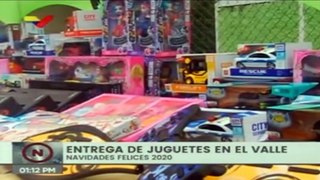 Más de seis mil juguetes se entregaron en la parroquia El Valle de Caracas