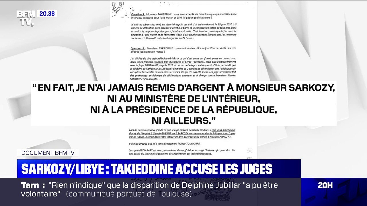 Financement libyen: Ziad Takieddine dit avoir été "manipulé" par les juges