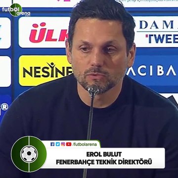 Erol Bulut: Hak ettiğimiz 3 puanı aldık