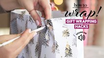 [ASMR] How to Wrap: Gift Wrapping Hacks | Holiday Gift Wrapping | Real Simple