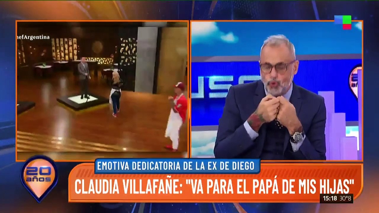 La emotiva dedicatoria de Claudia Villafañe a Diego Maradona