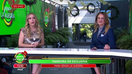 ¡Hablamos EN EXCLUSIVA con Pandora para saber más de sus próximos planes! | Venga La Alegría