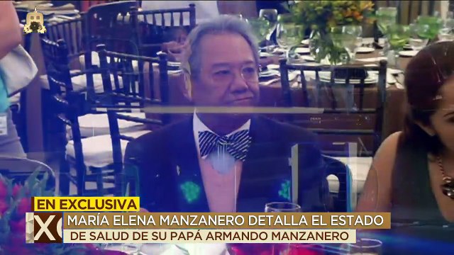 La hija de Armando Manzanero, María Elena, nos habló del estado de salud de su papá. | Ventaneando
