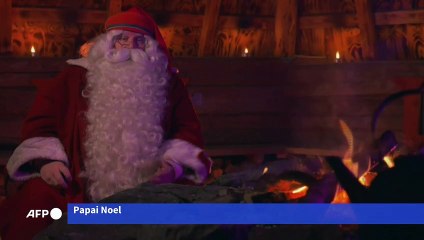 Papai Noel começa sua viagem
