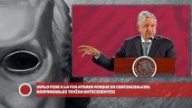 ¡AMLO pide a la FGR atraer ataque en Coatzacoalcos; responsables tenían antecedentes!