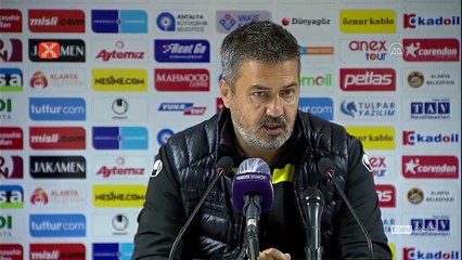 Alanyaspor 1 puan için üzgün: "Bütün üstünlükler bizde"
