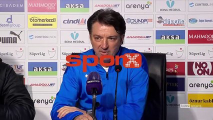 Şenol Fidan: "1 puanı cebimize koymamız lazımdı"