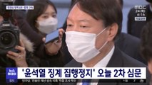 '윤석열 징계 집행정지' 오늘 2차 심문