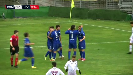 Como 1-0 Livorno - Sintesi 23/12/2020