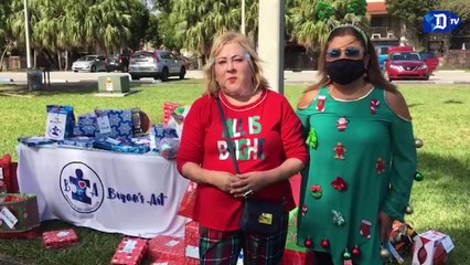 Bryan´s Art Foundation celebra la navidad con lluvia de regalos