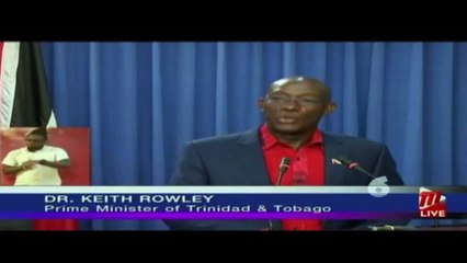 Prime Minister On Tobago