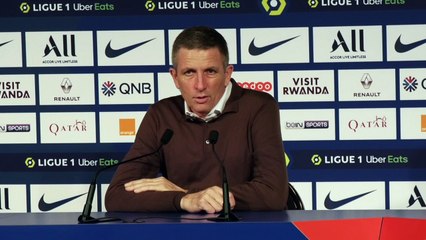 Thierry Laurey explique sa mise en place tactique